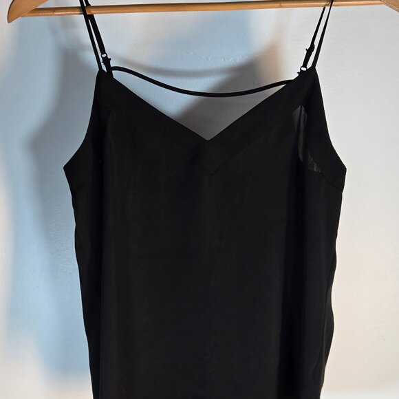 Express Black Adjustable Strap V-Neck Camisole Tank Top Women’s Size S - Picture 5 of 9